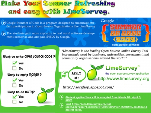 GSoC Limesurvey